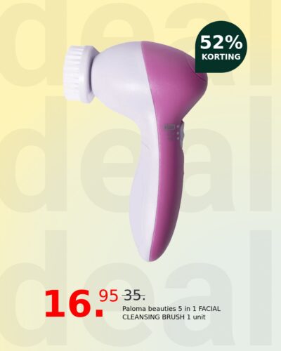 Paloma beauties 5 in 1 FACIAL CLEANSING BRUSH 1 unit