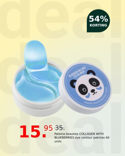 Paloma beauties COLLAGEN WITH BLUEBERRIES eye contour patches 60 units