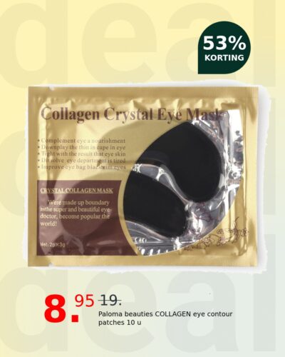 Paloma beauties COLLAGEN eye contour patches 10 u