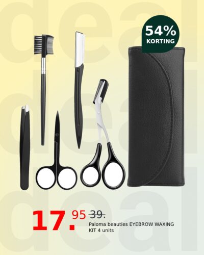 Paloma beauties EYEBROW WAXING KIT 4 units