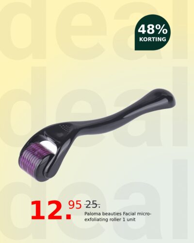 Paloma beauties Facial micro-exfoliating roller 1 unit