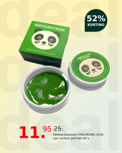 Paloma beauties HYALURONIC ACID eye contour patches 60 u