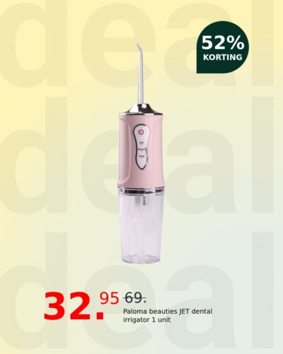 Paloma beauties JET dental irrigator 1 unit