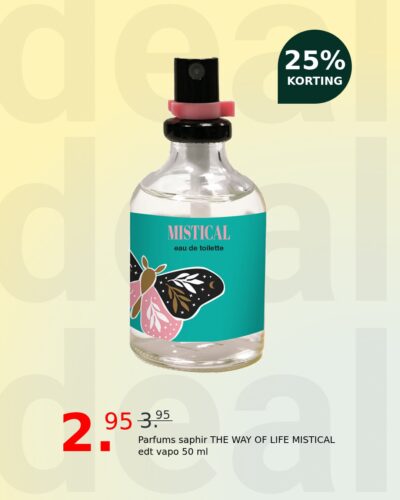 Parfums saphir THE WAY OF LIFE MISTICAL edt vapo 50 ml