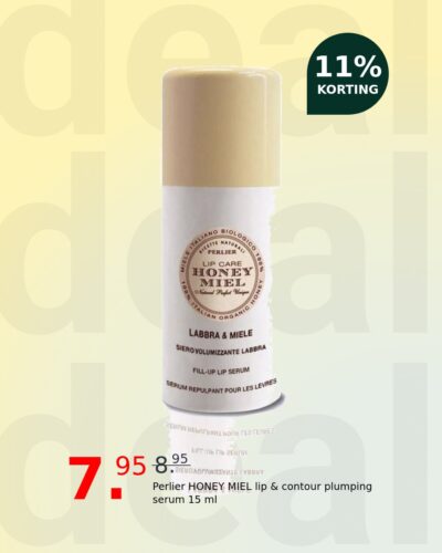 Perlier HONEY MIEL lip & contour plumping serum 15 ml