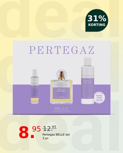 Pertegaz BELLE set 3 pz