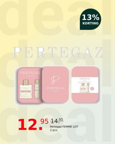 Pertegaz FEMME LOT 2 pcs
