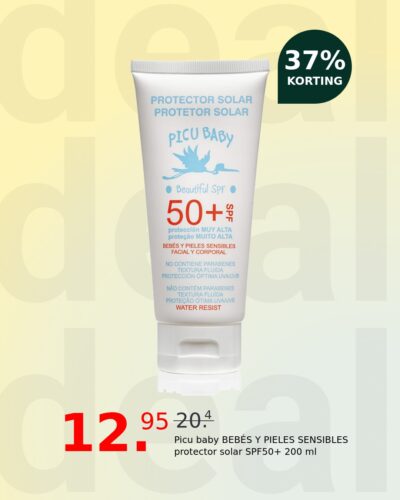 Picu baby BEBÉS Y PIELES SENSIBLES protector solar SPF50+ 200 ml