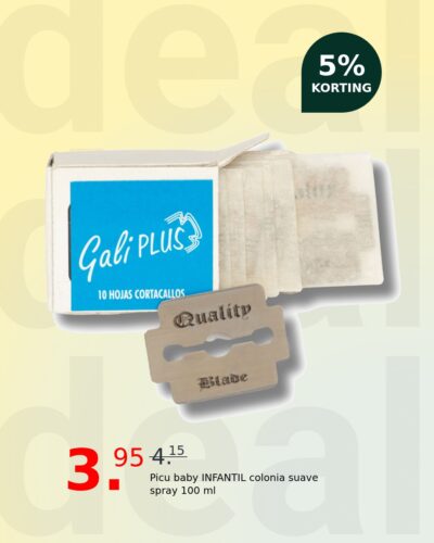 Picu baby INFANTIL colonia suave spray 100 ml