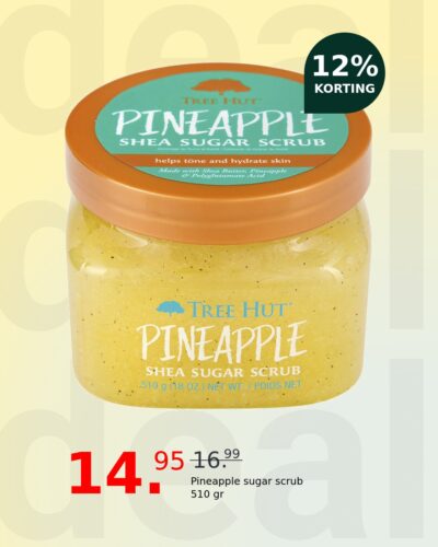 Pineapple sugar scrub 510 gr