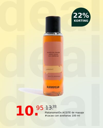 PlatanomelÓn ACEITE de masaje #cacao con avellanas 100 ml