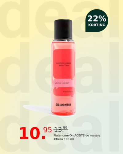 PlatanomelÓn ACEITE de masaje #fresa 100 ml