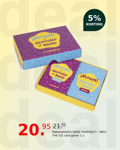 PlatanomelÓn DARE YOURSELF! - MELT THE ICE card game 1 u