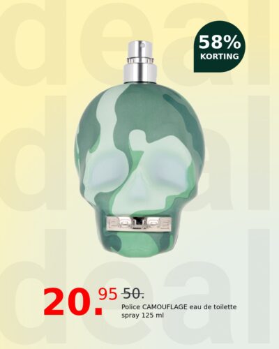 Police CAMOUFLAGE eau de toilette spray 125 ml