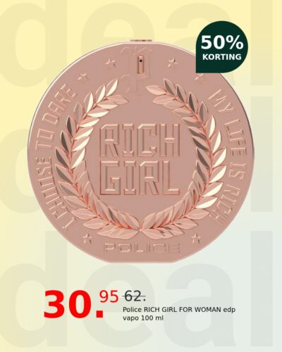 Police RICH GIRL FOR WOMAN edp vapo 100 ml