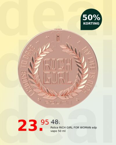 Police RICH GIRL FOR WOMAN edp vapo 50 ml