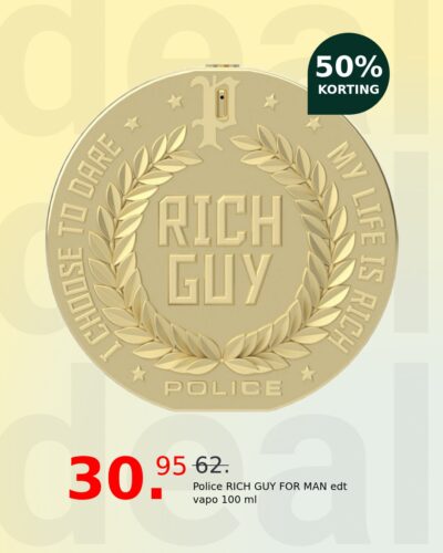 Police RICH GUY FOR MAN edt vapo 100 ml