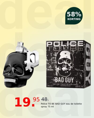 Police TO BE BAD GUY eau de toilette spray 75 ml