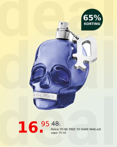 Police TO BE FREE TO DARE MAN edt vapo 75 ml