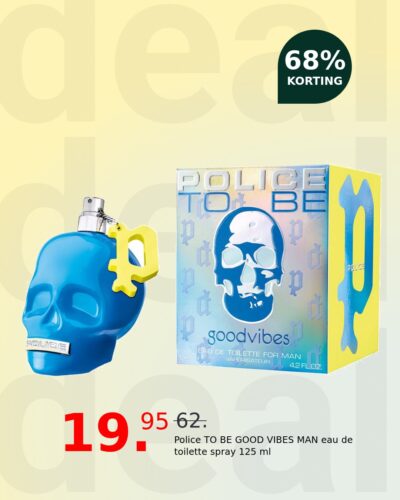 Police TO BE GOOD VIBES MAN eau de toilette spray 125 ml