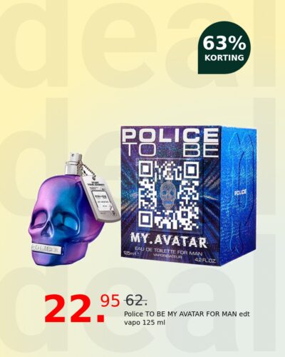 Police TO BE MY AVATAR FOR MAN edt vapo 125 ml