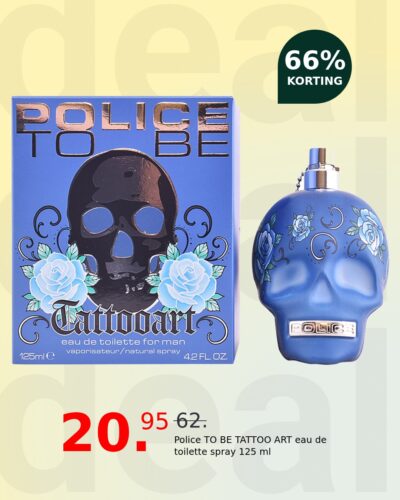 Police TO BE TATTOO ART eau de toilette spray 125 ml