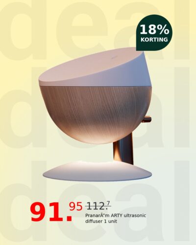 PranarÔm ARTY ultrasonic diffuser 1 unit