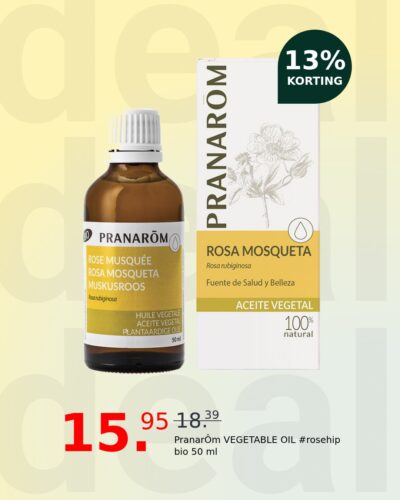 PranarÔm VEGETABLE OIL #rosehip bio 50 ml