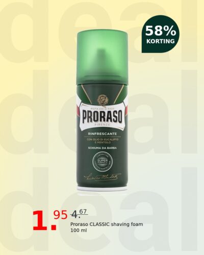 Proraso CLASSIC shaving foam 100 ml