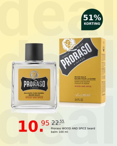 Proraso WOOD AND SPICE beard balm 100 ml
