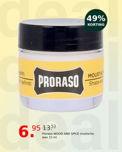 Proraso WOOD AND SPICE mustache wax 15 ml
