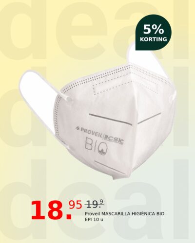Proveil MASCARILLA HIGIÉNICA BIO EPI 10 u