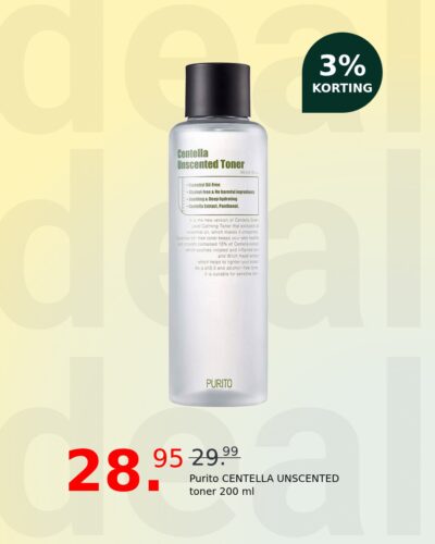 Purito CENTELLA UNSCENTED toner 200 ml