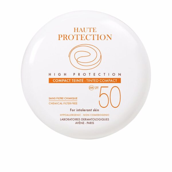 AvÈne SOLAIRE COMPACT with high protection color SPF 50 #sand 10 gr