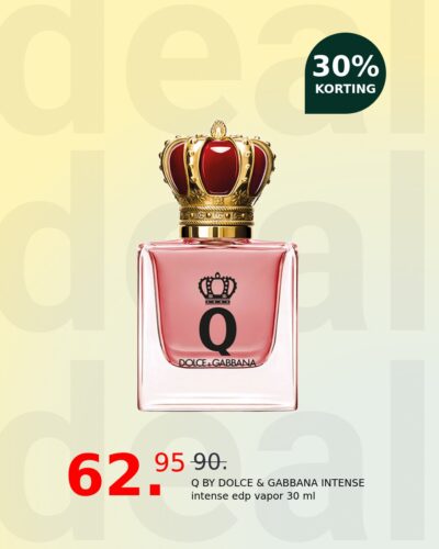Q BY DOLCE & GABBANA INTENSE intense edp vapor 30 ml