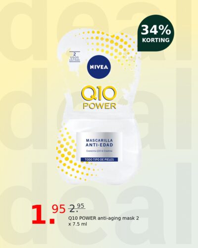 Q10 POWER anti-aging mask 2 x 7.5 ml