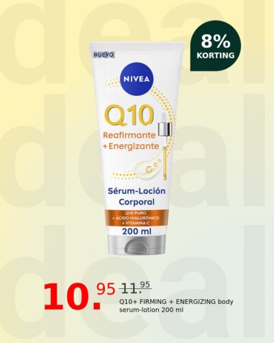 Q10+ FIRMING + ENERGIZING body serum-lotion 200 ml