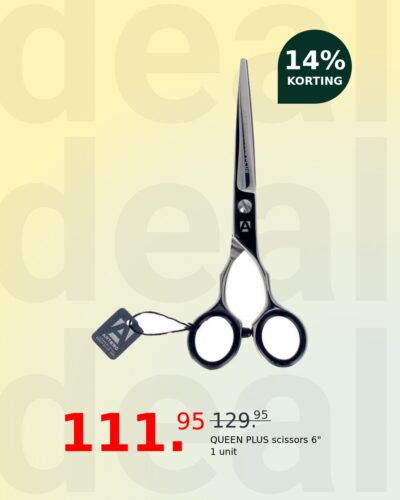 QUEEN PLUS scissors 6" 1 unit