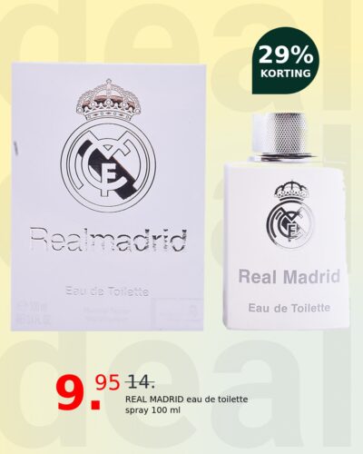 REAL MADRID eau de toilette spray 100 ml