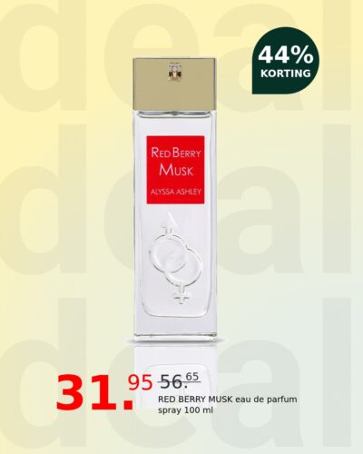 RED BERRY MUSK eau de parfum spray 100 ml