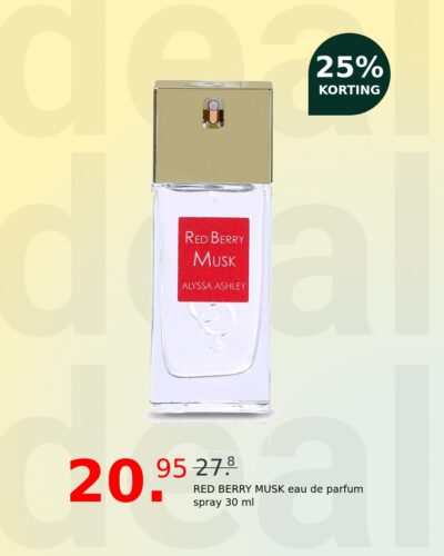 RED BERRY MUSK eau de parfum spray 30 ml