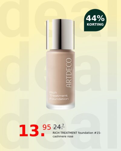 RICH TREATMENT foundation #15-cashmere rose