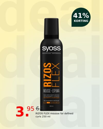 RIZOS FLEX mousse for defined curls 250 ml