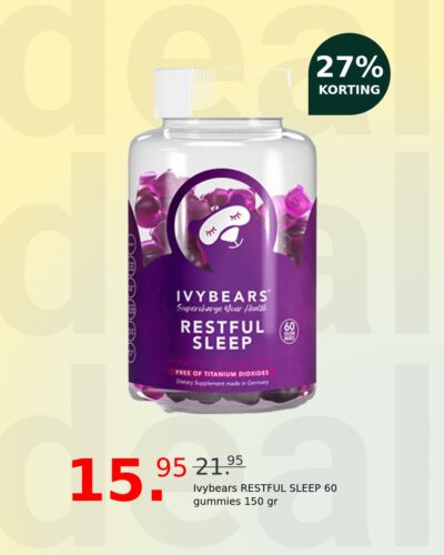 Ivybears RESTFUL SLEEP 60 gummies 150 gr