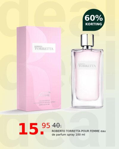 ROBERTO TORRETTA POUR FEMME eau de parfum spray 100 ml