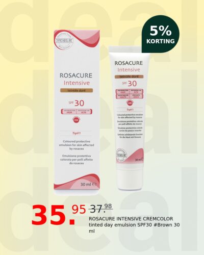 ROSACURE INTENSIVE CREMCOLOR tinted day emulsion SPF30 #Brown 30 ml