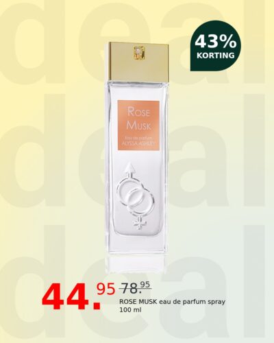 ROSE MUSK eau de parfum spray 100 ml