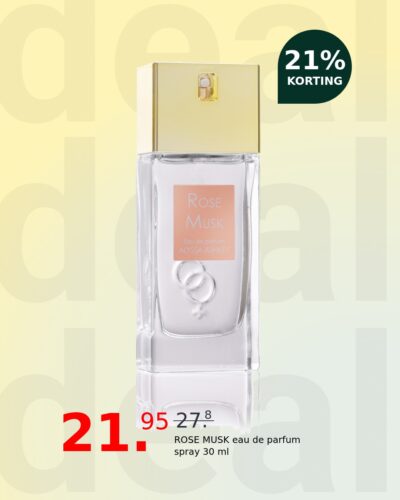 ROSE MUSK eau de parfum spray 30 ml