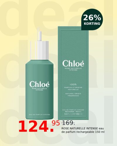 ROSE NATURELLE INTENSE eau de parfum rechargeable 150 ml