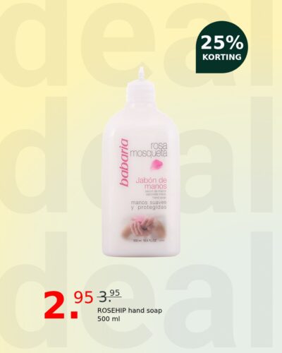 ROSEHIP hand soap 500 ml